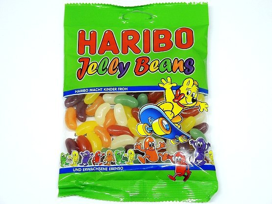 ジェリービーンズ Jelly Beans Haribo フルーツ味の砂糖菓子