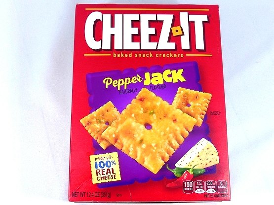 アメリカンスナックの代名詞 Cheez-It(チーズイット) Pepper Jack